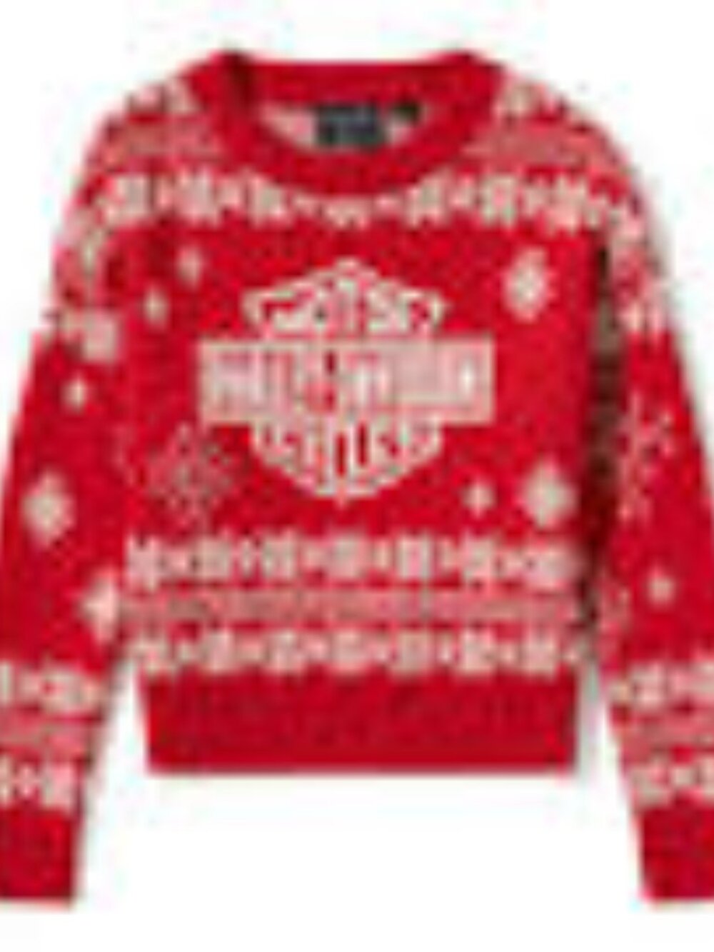 Women's Harley-Davidson Red Holiday Sweater